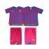 Camisola FC Barcelona 2005 Retro Criança Equipamento Primeiro 2006 Manga Curta